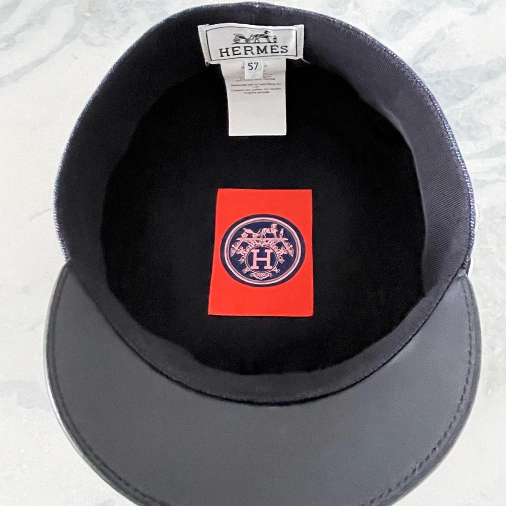 Hermes Vauban denim cap - Picture 6 of 9